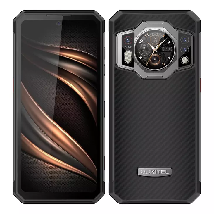Oukitel WP21 12GB/256GB puhelin musta - Puhelimet - 6931940716062 - 1