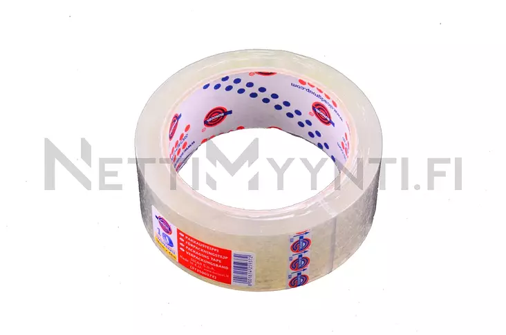 Pakkausteippi 38 mm x 66 m kirkas - Rakennusteipit - 646-0061-72 - 1