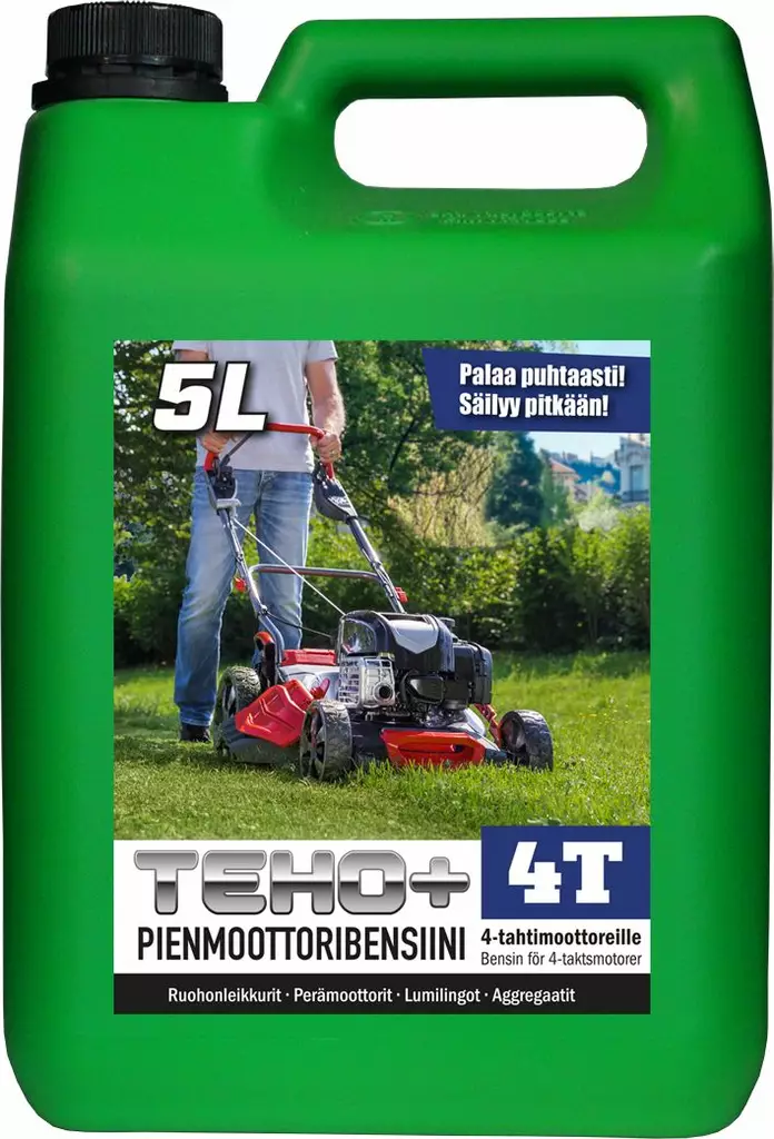 Pienkonebensiini 5L 4-T Teho+ - Pienkonebensat ja öljyt - 6417196777632 - 1