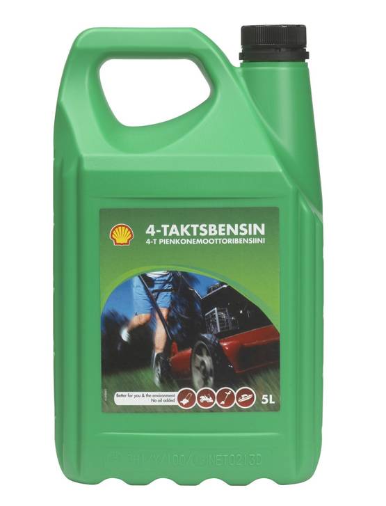 Pienmoottoribensiini Shell 4T 5L - Pienkonebensat ja öljyt - 7041065500022 - 1