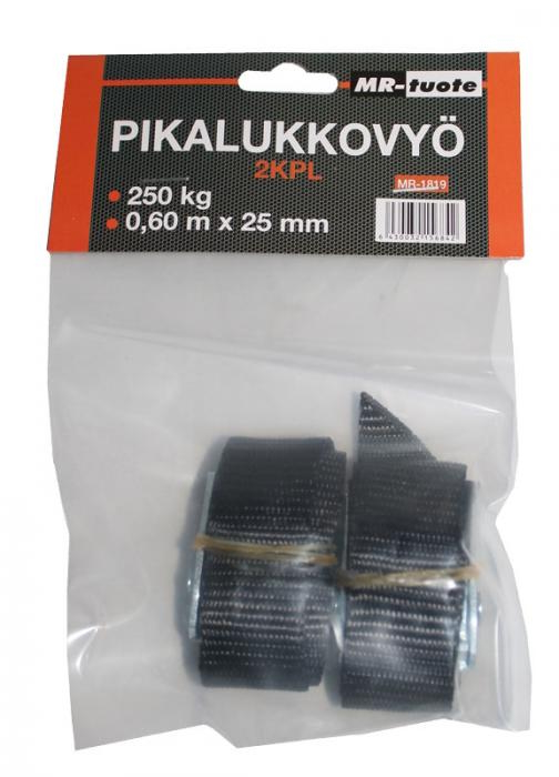 Pikalukkovy=C3=B6 2 kpl 0,60m - Kuorman sidonta - 6430032156842 - 1
