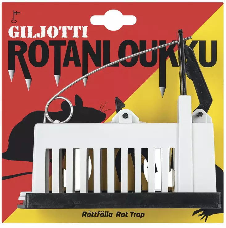 Rotanloukku Giljotti 1 kpl - Jyrsijöiden karkottimet ja loukut - 6414504775502 - 1