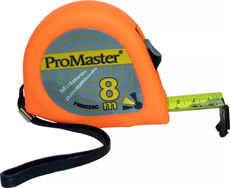 Rullamitta 8m - Mitat ja vatupassit - 6420286000152 - 1