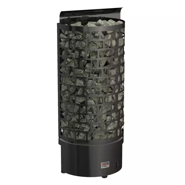 S=C3=A4hk=C3=B6kiuas SAWO Aries Wall Black Ni2-4,5kW - Sähkökiukaat - 4894224010992 - 1