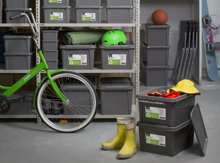 S=C3=A4ilytyslaatikko Recycled 45 SmartStore - Muovilaatikot ja säilytyslaatikot - 7332462085312 - 1