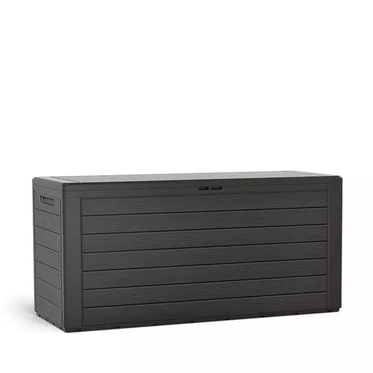 Säilytyslaatikko Woodenbox ruskea 116cm - Muovilaatikot ja säilytyslaatikot - 5905197268002 - 1