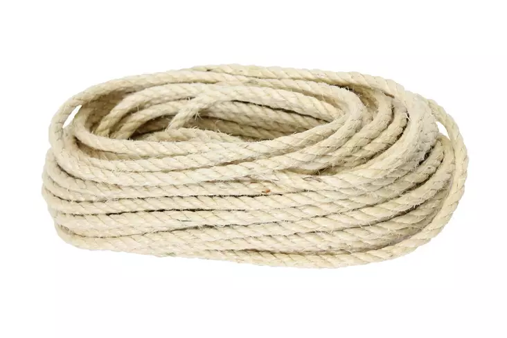 Sisalk=C3=B6ysi Piippo kierretty, 8mm x 15m - Köydet ja narut - 6408586501272 - 1
