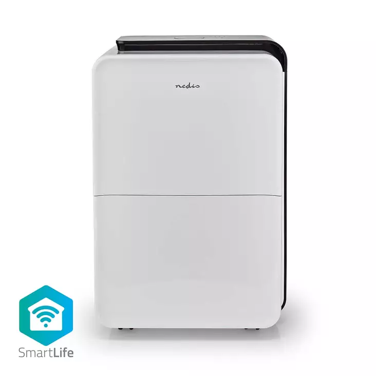 SmartLife-Ilmankuivain | Wi-Fi | 30 l/Päivä | Kosteudenpoisto / Jatkuva / Kuivaa pyykkiä / Ilmanvaihto | Android / IOS | Säädettävä hygrostaatti | 210 m³/h - Tuulettimet ja ilmastointilaitteet - 5412810405992 - 1