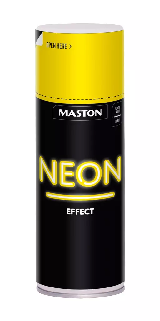 Spraymaali NEON keltainen 400ml - Spraymaalit - 6412494330022 - 1
