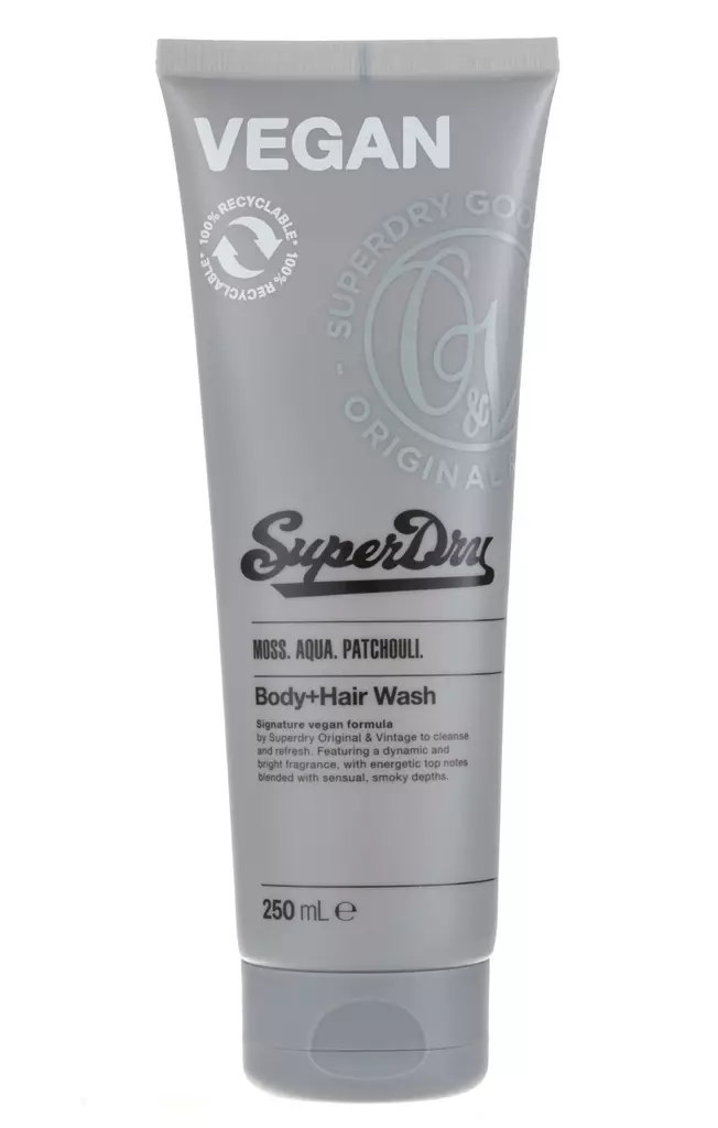 Suihkushampoo 250 ml Athletic Superdry - Saippuat ja käsidesit - 5016155200122 - 1