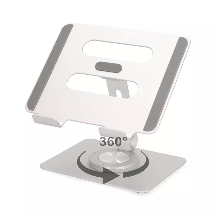 Tablet Teline | Täysin Säädettävä | Hopea - Telineet - 5412810451722 - 1