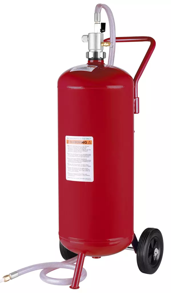 Soodapuhalluskannu 18 kg punainen, Timco - Hiekka- ja soodapuhalluslaitteet - 6438014311272 - 1