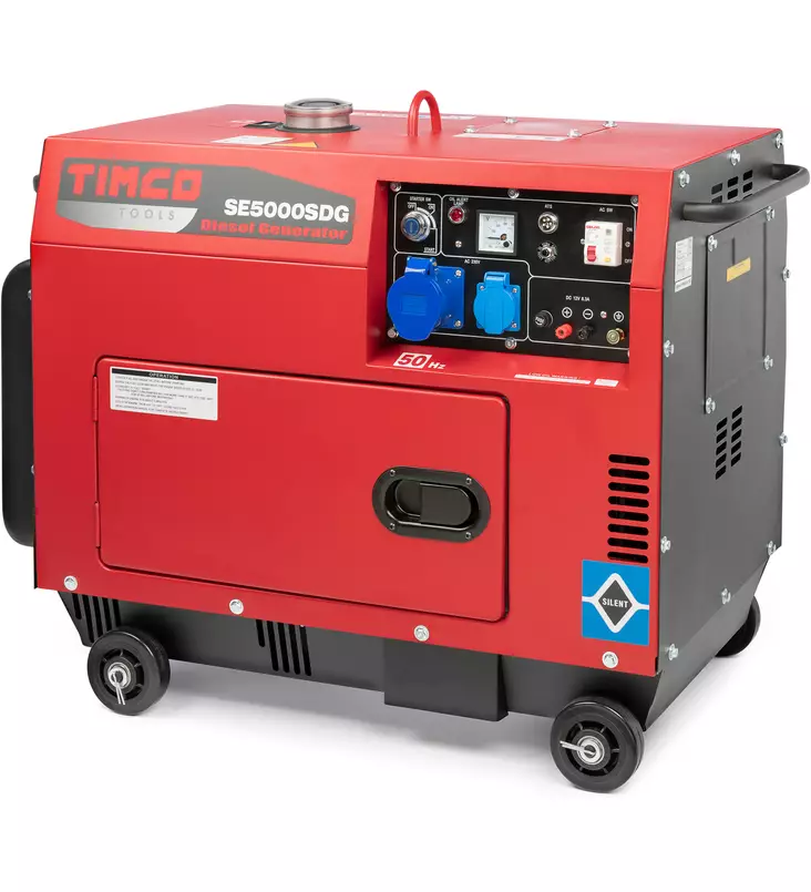 Generaattori Timco TSE5000SDG 400V - Aggregaatit - 6438014226972 - 1