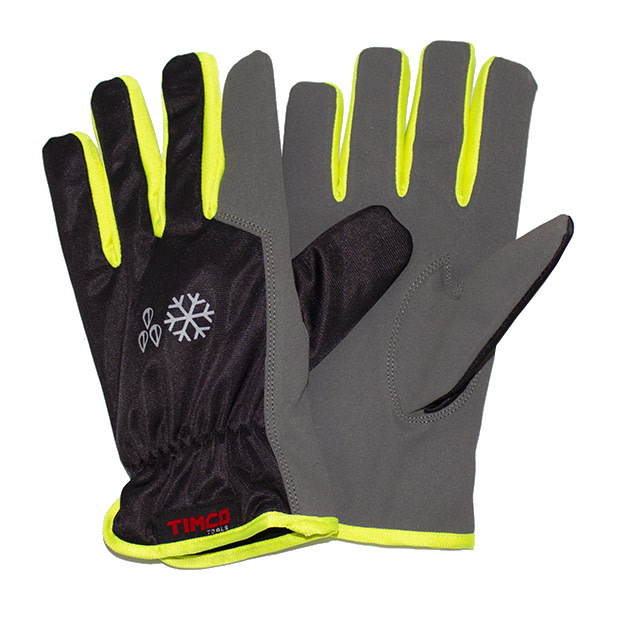 Timco WorkWear W160 vedenpitävät talvityökäsineet - Vuorelliset käsineet - 6438014353302 - 1