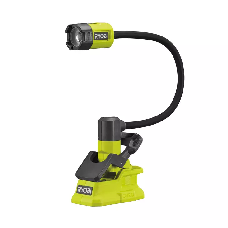 Ty=C3=B6valo Ryobi klipsikiinnityksell=C3=A4 18V - Akkuvalaisimet - 4892210207012 - 1