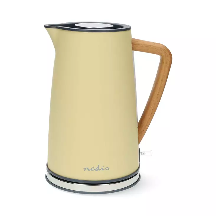 Vedenkeitin | 1.7 l | Soft-Touch | Keltainen | Pyörivä 360 astetta | Piilotettu lämmityselementti | Strix® ohjain | Tyhjäksi kiehumisen suoja - Kahvinkeittimet ja vedenkeittimet - 5412810451142 - 1