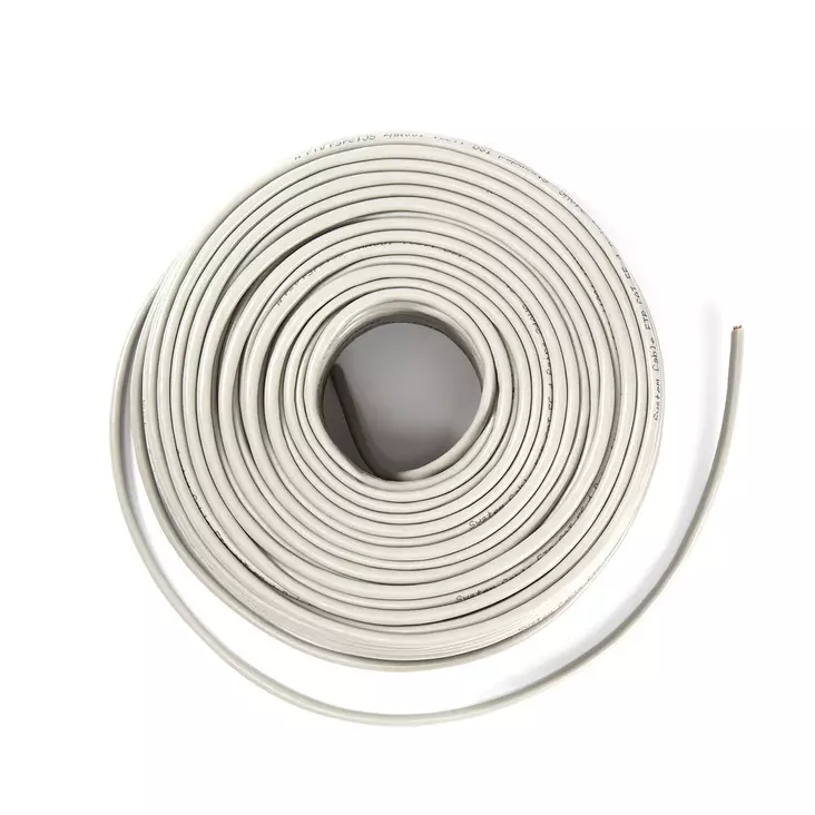 CAT5e verkkokaapelirulla | Solid | F/UTP | Kupari | 100 m | Sisäkäyttöinen | Pyöreä | PVC | Harmaa | Vetolaatikko - Tietokone ja verkko - 5412810294152 - 1
