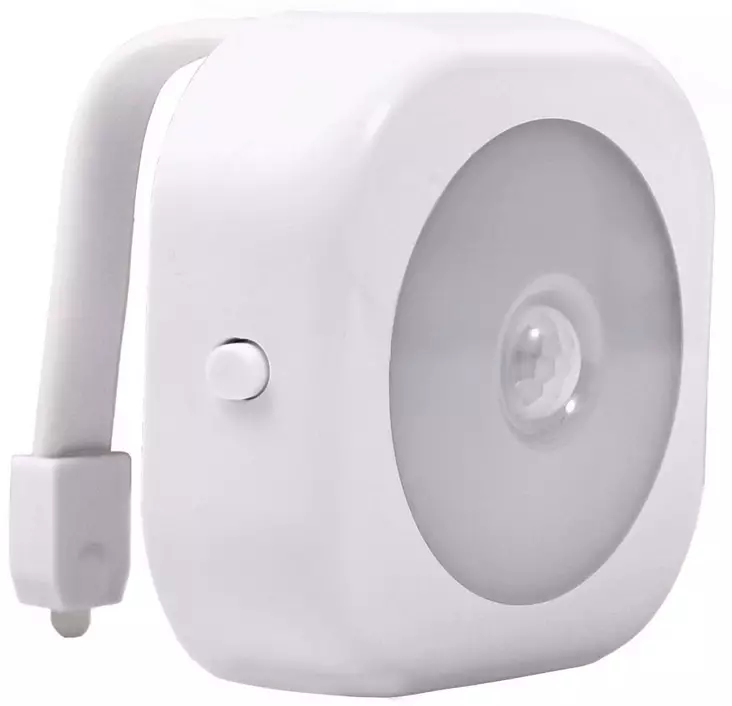 Y=C3=B6valo WC LED liiketunnistimella 3-5 m - Yövalot - 6438152098882 - 1