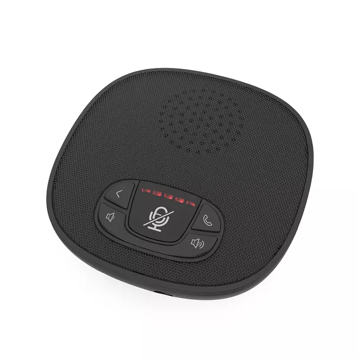 Konferenssikaiutin | Bluetooth® | Monisuuntainen | 15 W | Mikrofonin kantoalue: 10 m | Akkukäyttöinen / USB Virta | 1x 3.5 mm Audio Out / 1x USB-C | Musta - Nedis tuotteet - 5412810478262 - 1