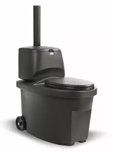 Kuivikekäymälä tummanharmaa - Kuivakäymälät - 6411961057042 - 1