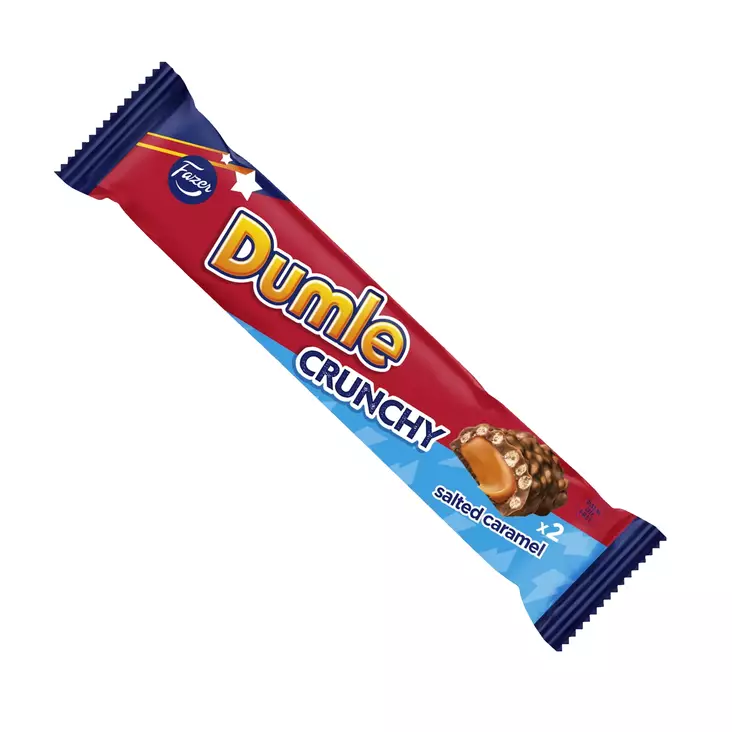 Karl Fazer Crunchy Dumle salty caramel suklaapatukka 55g - Suklaat - 6416453017412 - 1