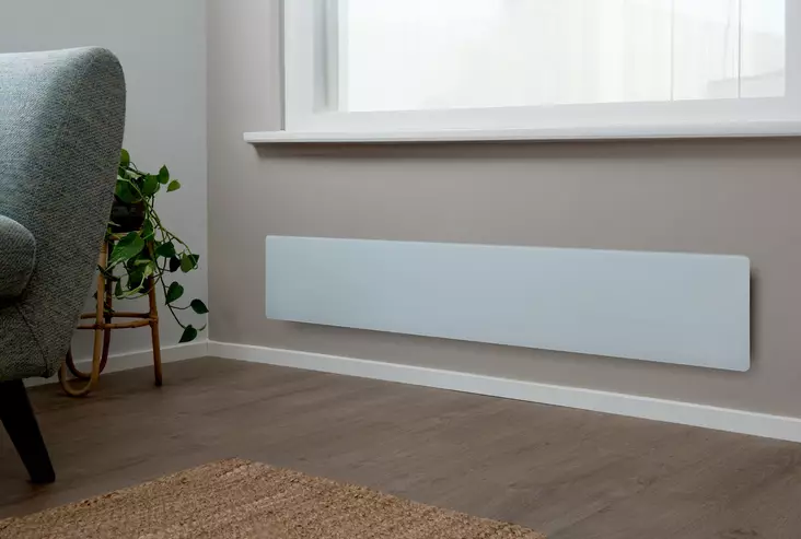 Airam SmartHome 1000W lasipaneelilämmitin - Lämpöpatterit ja -puhaltimet - 6435200016072 - 1