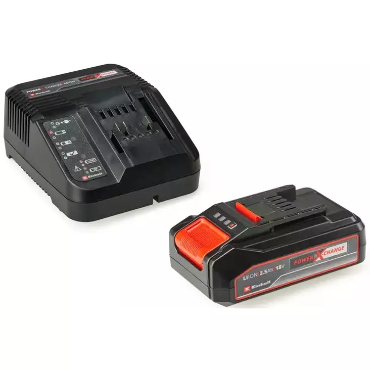 Akku ja laturi 18V 2,5Ah Einhell - Akut ja laturit - 4006825646962 - 1