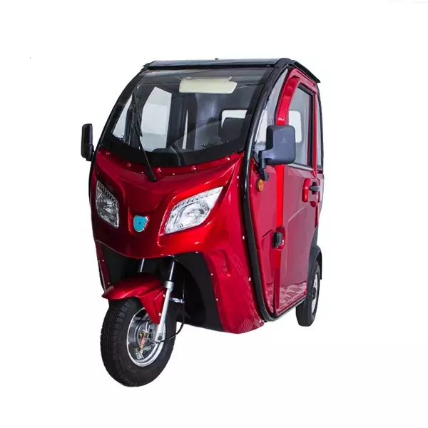 Autokruiser, Burgundy red 2.4kWh litium akku ja 5A laturi - 3- ja 4-pyöräiset - 6438431039032 - 1
