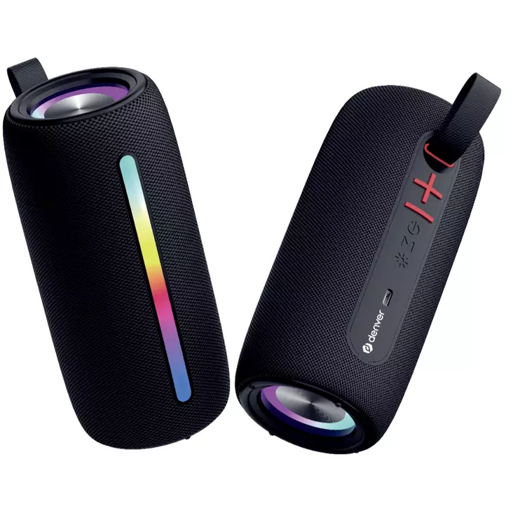 Denver Bluetooth kaiutin RGB-valoilla - Bluetooth kaiuttimet - 5706751071072 - 1