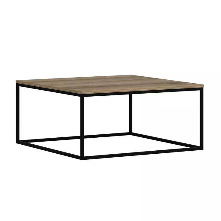Dore Väri sohvapöytä - 100% Melamiinipinnoitettu Lastulevy, 18 mm Paksuus, 90x42x90 cm, Yksi Paketti - Sohvapöydät - 8684282259282 - 1