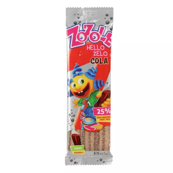 Karkkiremmi kirpeÃ¤ cola 75g Zozole - Muut makeiset - 5900353700082 - 1