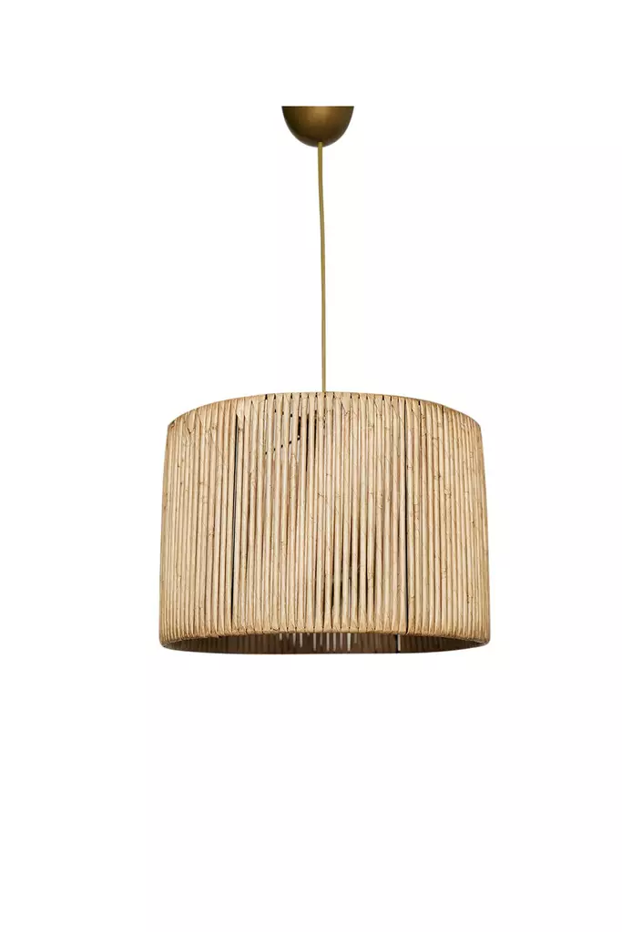 Kattokruunu, luonnonvalkoinen, 30 cm, 70 cm, kestävä, helppo asentaa, tyylikäs - Katto- ja seinävalaisimet - 8683342848022 - 1