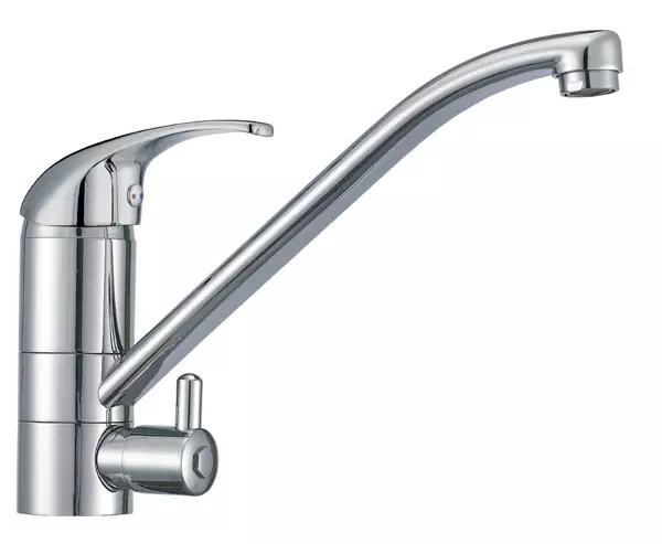 Keittiöhana VISA pesukoneliitännällä, kromi - Poistoerät - 0283080137402 - 1