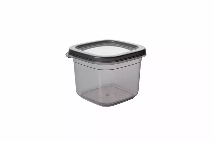 Keittiötarvikkeet: 12-osainen Säilytyslaatikko Setti, 100% Muovi, BPA-vapaa, Anthracite, 10x10x9,5 cm, 500 ml - Eväsrasiat ja ruoansäilytysastiat - 8683743185092 - 1
