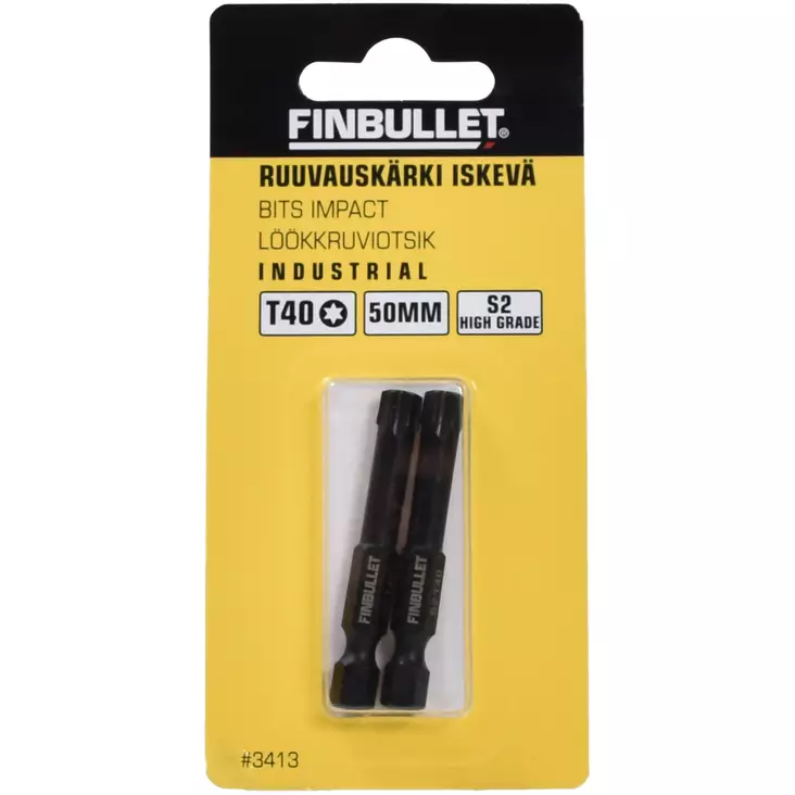 KonekÃ¤rki iskevÃ¤ T40*50mm 2kpl - Kärkisarjat ja kärjet - 6438152034132 - 1