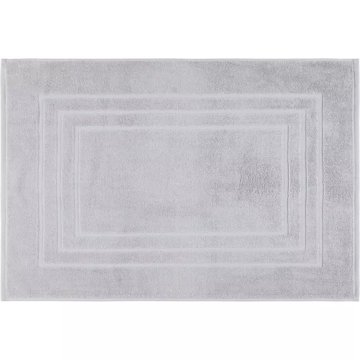 Kylpyhuonematto Sara 50x70 cm vaaleanharmaa - Kylpyhuonematot ja kosteantilan matot - 6410416400402 - 1