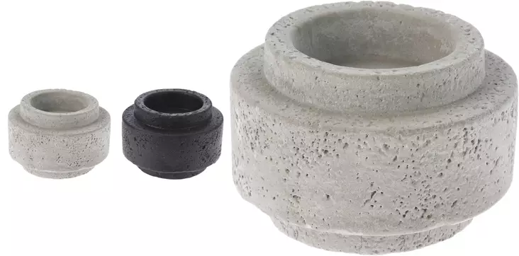 Kynttilänjalka, 8 cm betonia - Kynttilät ja lyhdyt - 8721037059862 - 1