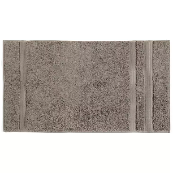 Luksus Kylpypyyhe 100x180 cm, 60% Puuvilla, 40% Bambua, Lämmin Harmaa, 685 gr/m², Konepestävä, Kestävä ja Tyylikäs - Pyyhkeet ja kylpytakit - 8681875945652 - 1