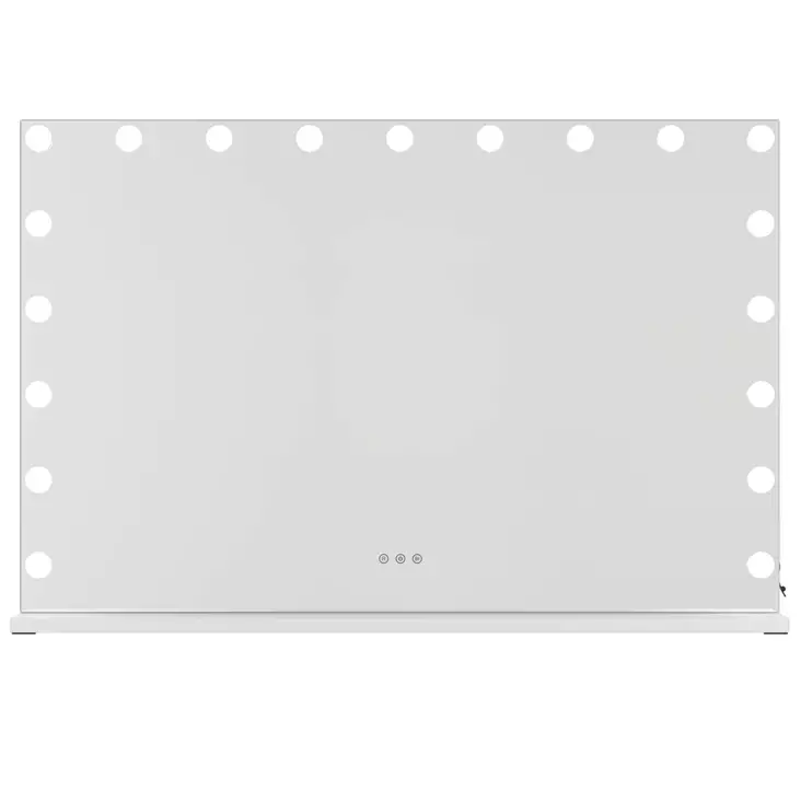 Lumio Lights Hollywood 100x65 cm meikkipeili 19 LED-lampulla - Meikit ja meikkaustarvikkeet - 6438014427942 - 1