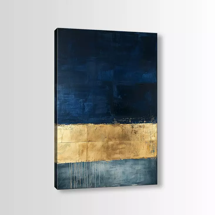 Monivärinen Koristeellinen Canvas-taulu 70x100 cm - 100% Puukehys, 3 cm Paksuus - Tyylikäs Sisustuselementti - Taulut ja kehykset - 8684283798742 - 1