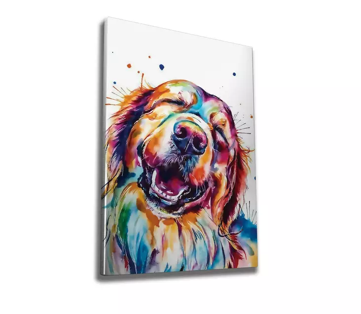 Monivärinen Koristeellinen Canvas-taulu 70x100 cm - Digitaalinen Tulostus, Puukehys 2x3 cm, 50% Puuvilla/Polyesteri - Taulut ja kehykset - 8683342997492 - 1