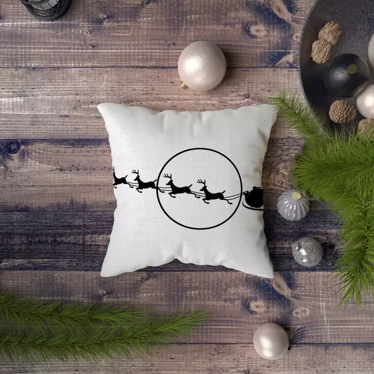 Monivärinen Tyynynpäällinen 43x43 cm - 50% Polyesteri / 50% Puuvilla, Digitaalinen Painatus, Konepestävä 30 °C - Koristetyynyt - 8683743250592 - 1