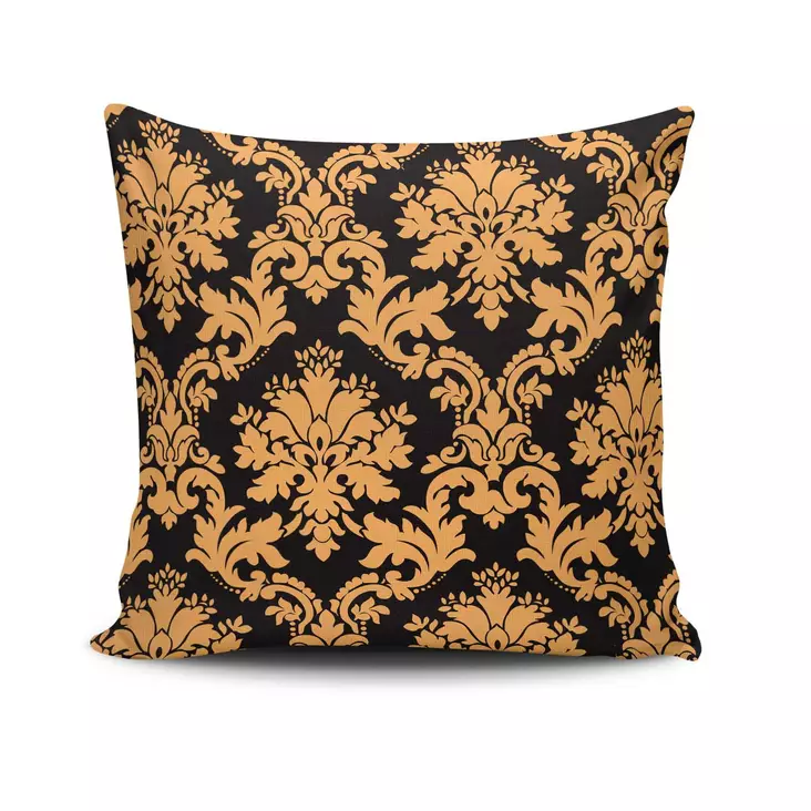 Monivärinen Tyynynpäällinen 43x43 cm - 50% Puuvilla, 50% Polyesteri, Konepestävä 40 °C, Piilovetoketju - Koristetyynyt - 8681181474112 - 1