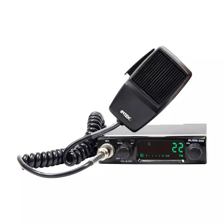 Moonraker Alien-300 40CH CB-radioasema, AM / FM, 4W, 12V, musta - PNI tuotteet - 5949066540042 - 1
