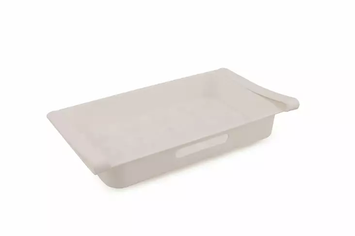 Munakuppi, valkoinen, 31,5 x 17,8 x 4,5 cm, kestävä, helppo puhdistaa - Tarjoiluastiat - 8683342494052 - 1