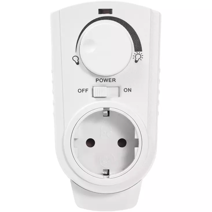 Pistorasia himmennin LED-valoille - Pistorasiat ja kytkimet - 6438152080092 - 1