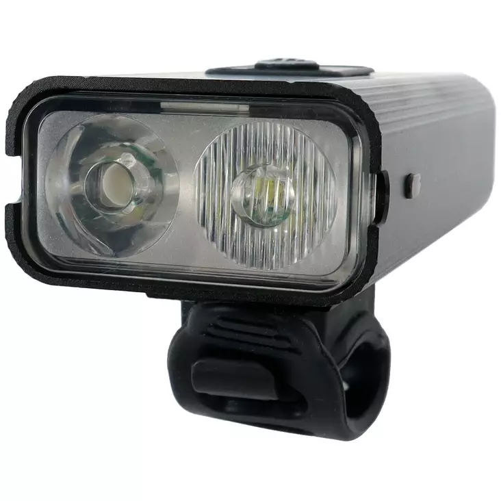 Polkupyörän etuvalo 1000lm LED, ladattava - Polkupyörän valot - 6418536017302 - 1