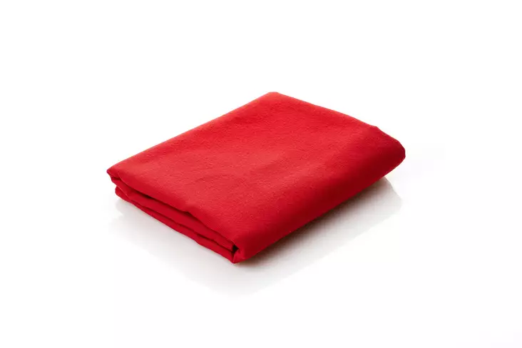 Punainen Pöytäliina 50x170 cm - 65% Puuvillaa, 35% Polyesteriä, Ei Silitystä, Konepestävä 30-40 °C, Tyylikäs ja Mukava - Pöytäliinat ja tabletit - 8683342773232 - 1