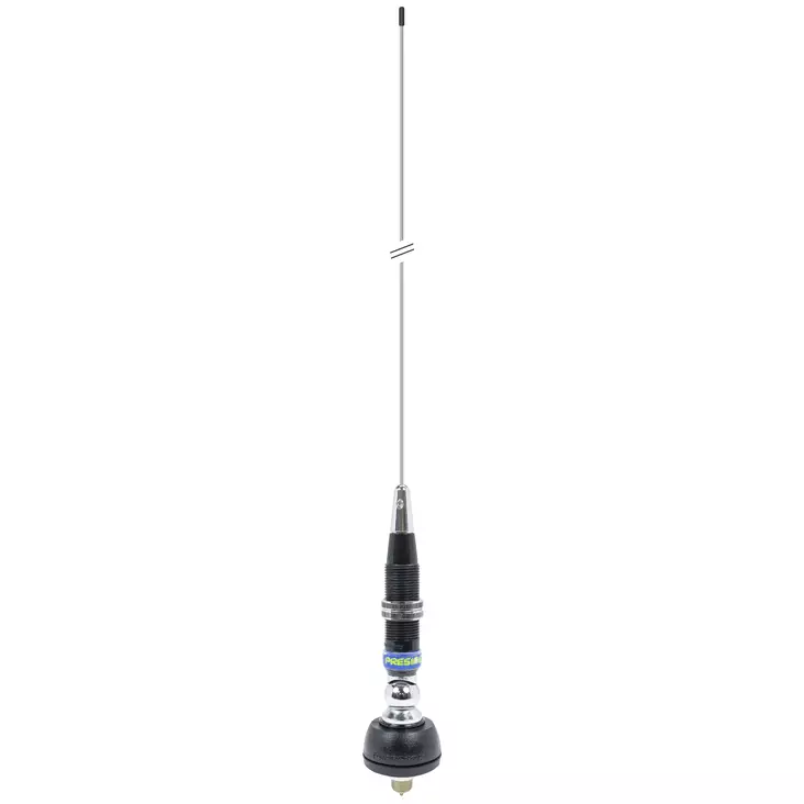 RO: Antena CB President Iowa, 102cm, 26-28 MHz cu montura fixa si cablu 4,4m inclus, Cod AMMI120 - PNI tuotteet - 3435992104042 - 1