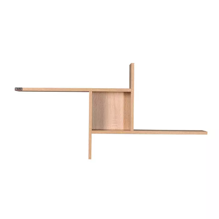 Sonomo Seinähylly - 100% Melamiinipinnoitettu Lastulevy, 100x50x18 cm, Tyylikäs ja Kestävä Säilytysratkaisu - Seinähyllyt - 8684282178712 - 1